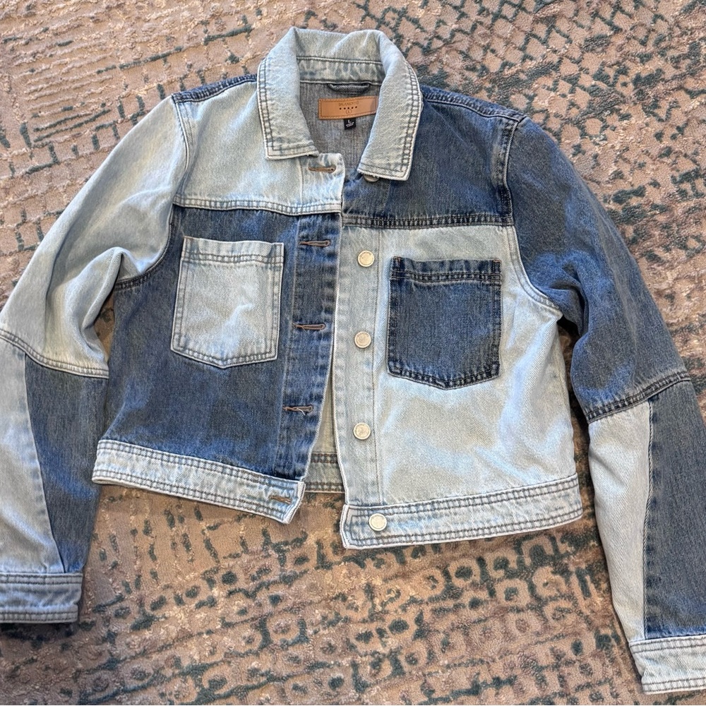 Blank NYC Light Blue Denim Jacket